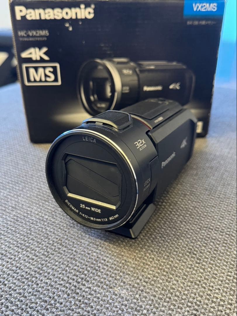 パナソニック HC-VX2MS 4K ビデオカメラ