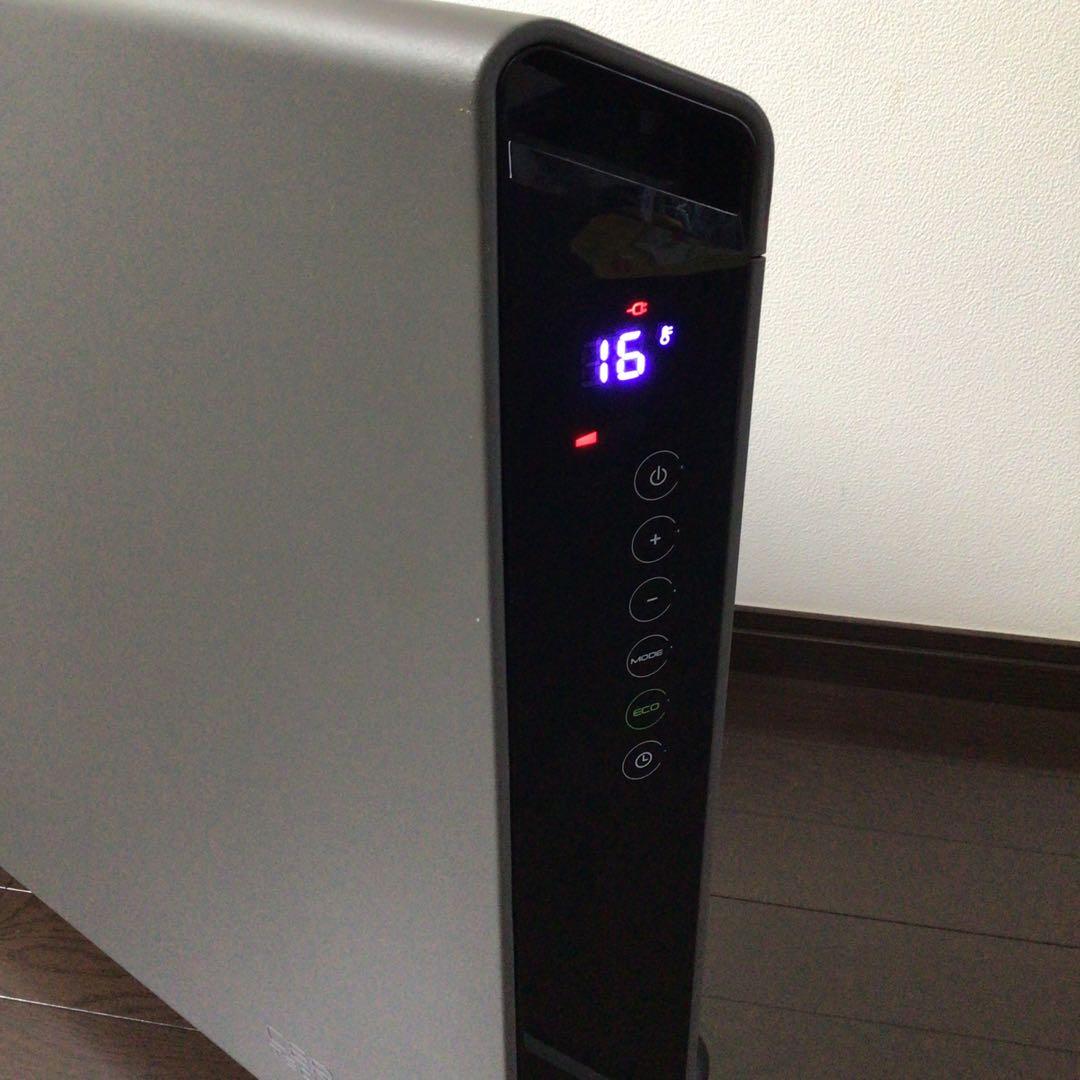 DeLonghi HXJ60L12 セラミック電気ヒーター 保証書付き