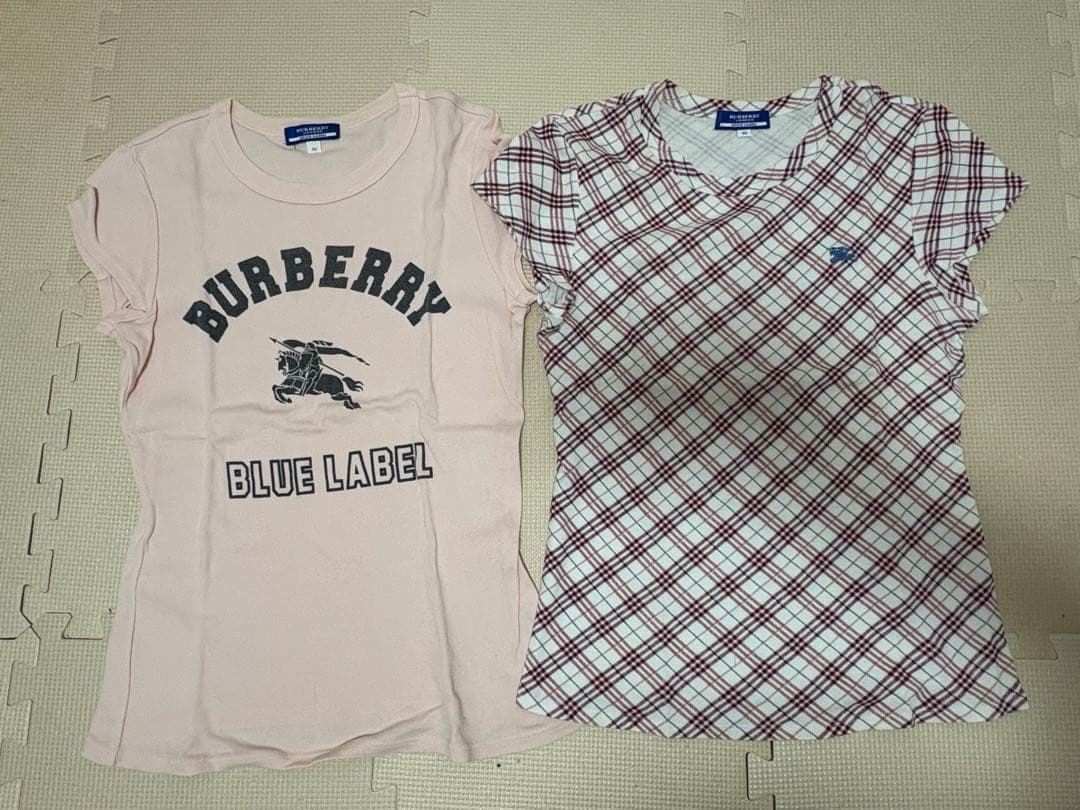 BURBERRY BLUELABEL 半袖　tシャツ カットソー　2枚