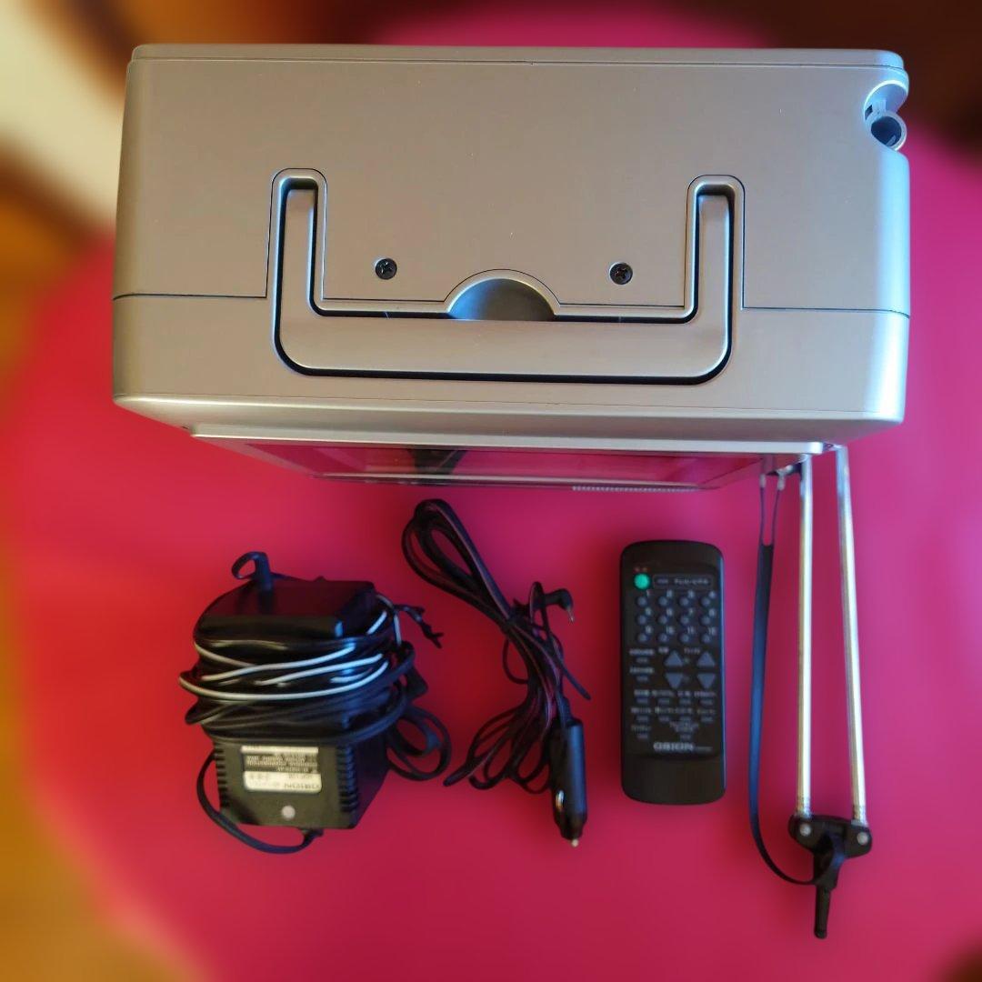 ORIONAC/DC 06-VT1 ポータブル液晶テレビデオ2時電源リモコン付き