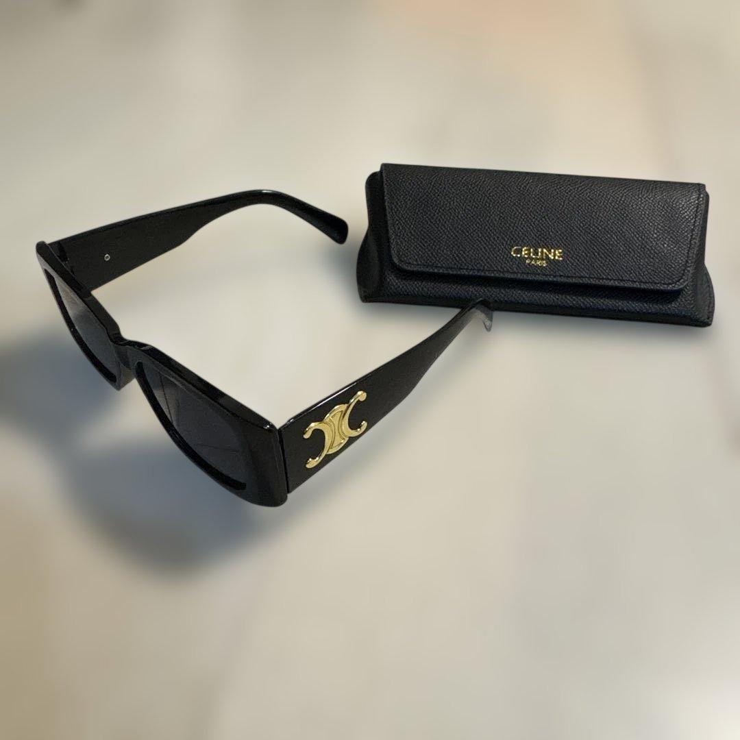 即発送 セリーヌ CELINE サングラス メガネ 眼鏡 ケース セット