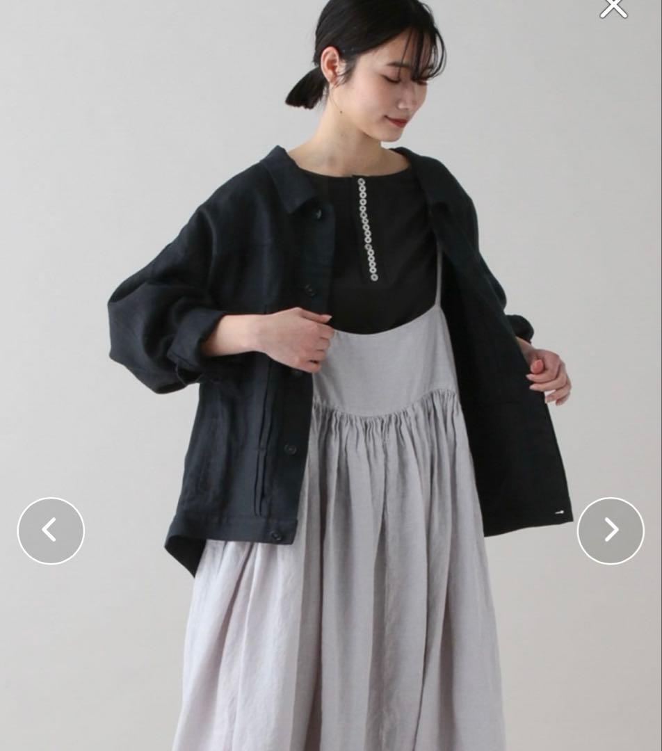 【新品】 今期発売★完売品 studio CLIPリネンツイルBIGジャケット