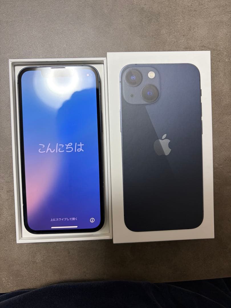 iPhone13mini ミッドナイトブルー128GB本体のみ