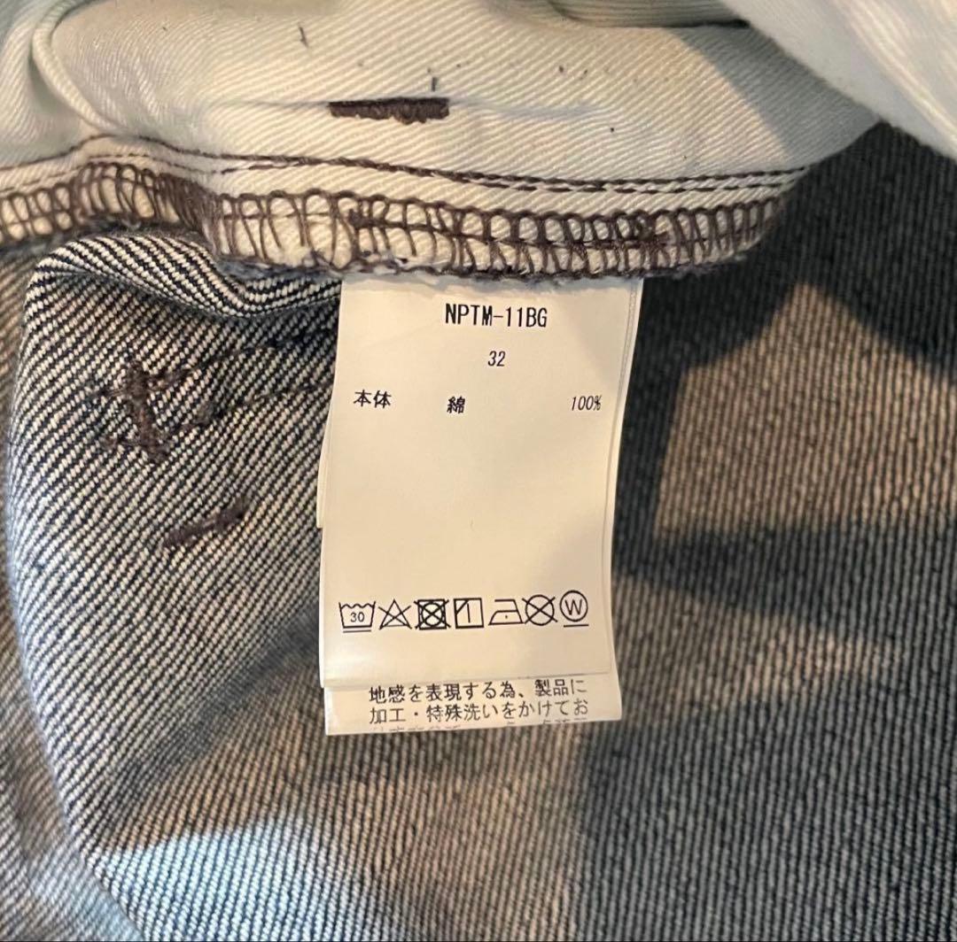 【値下げ】CIOTA バギーパンツ　32インチ