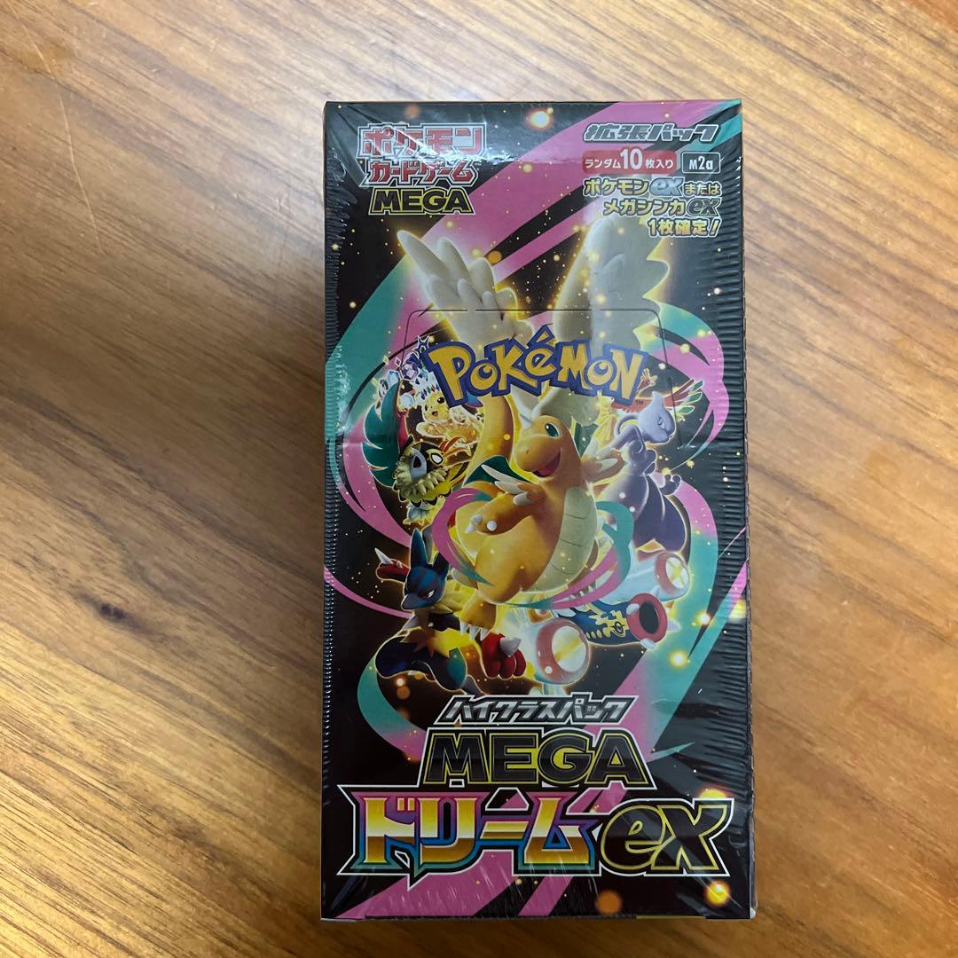 ポケモンカードゲーム MEGAドリームEX ボックス