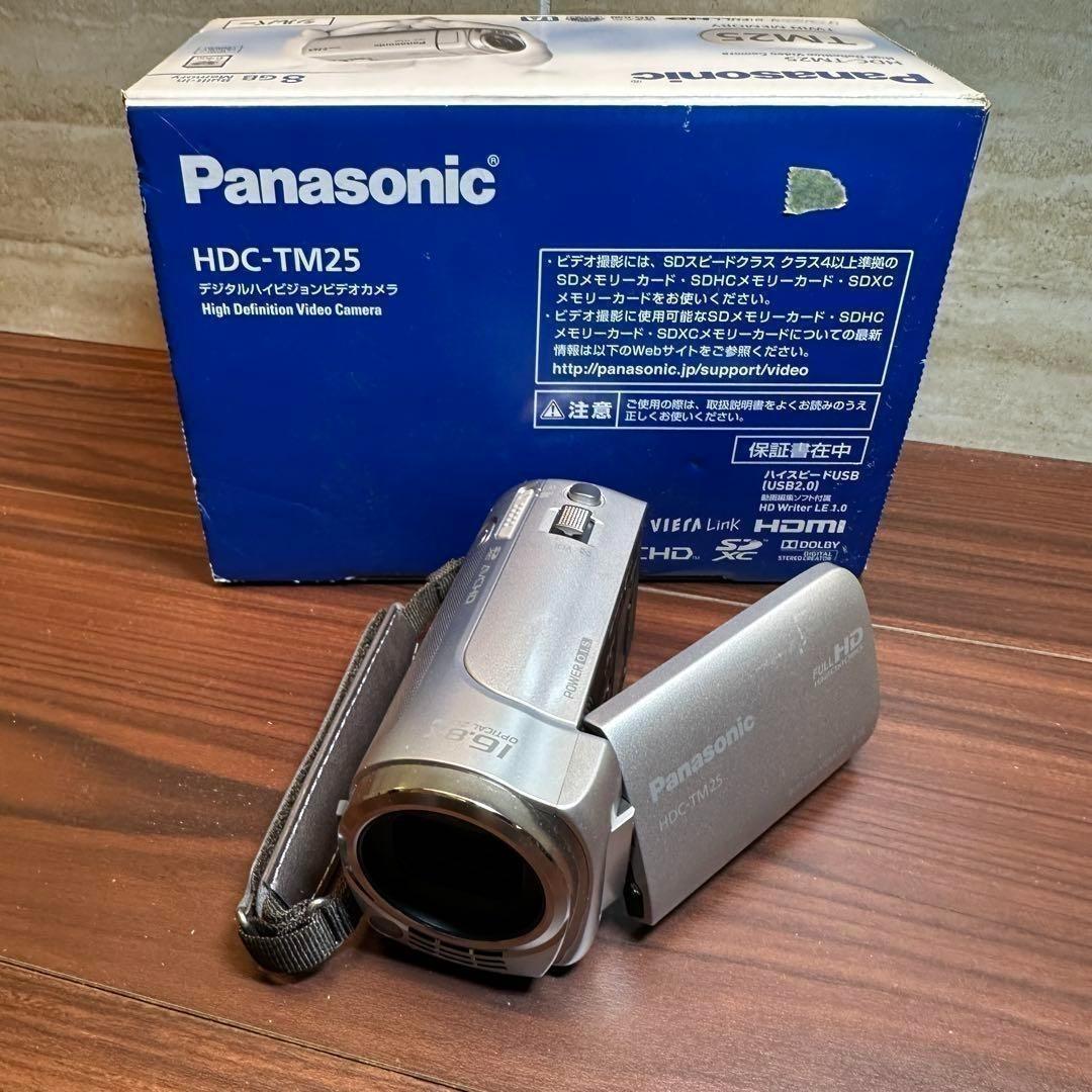 Panasonic HDC-TM25-S ビデオカメラ 2457