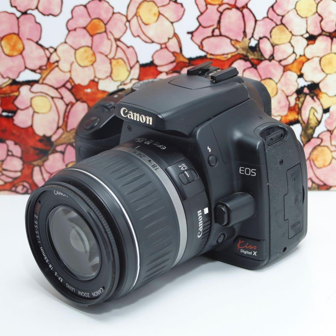 ❤️お小遣いで買える❤️Canon キヤノン EOS kiss Xレンズセット❤️