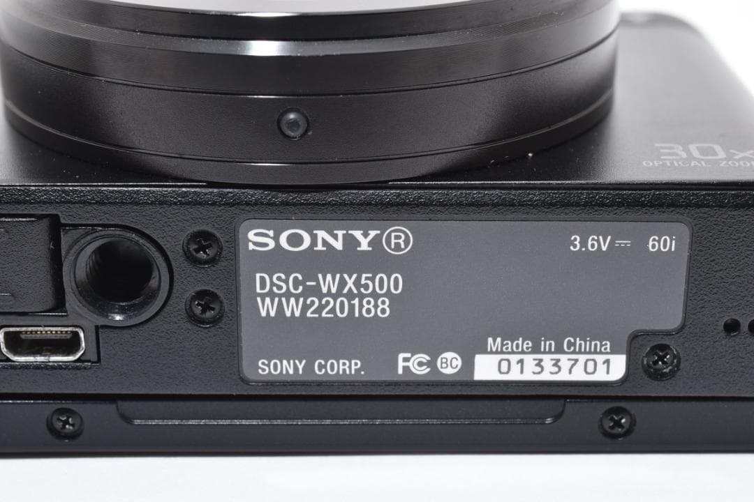 【美品】ソニー SONY cyber-shot DSC-WX500