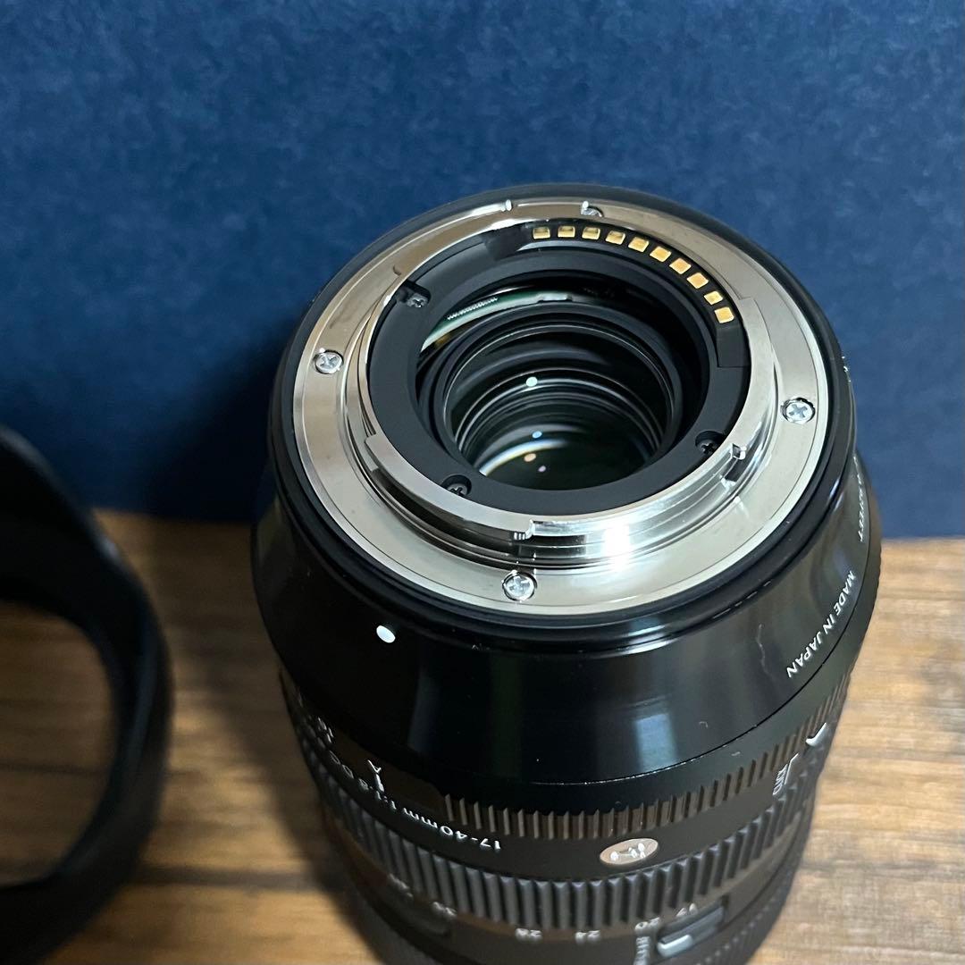 SIGMA ART 17-40mm F1.8 DC X Mount フィルター付