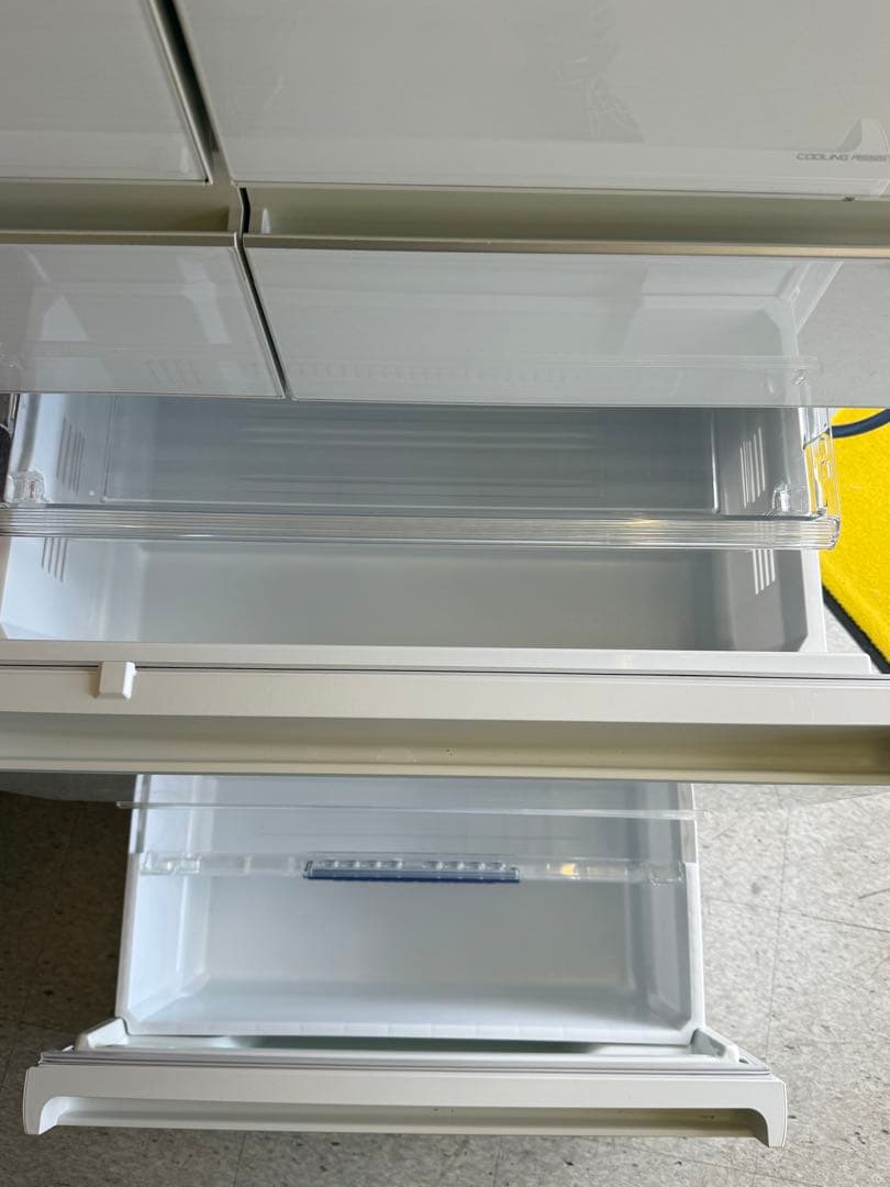 （宮城発）Panasonic NR-F506HPX-W形 6ドア冷凍・冷蔵庫