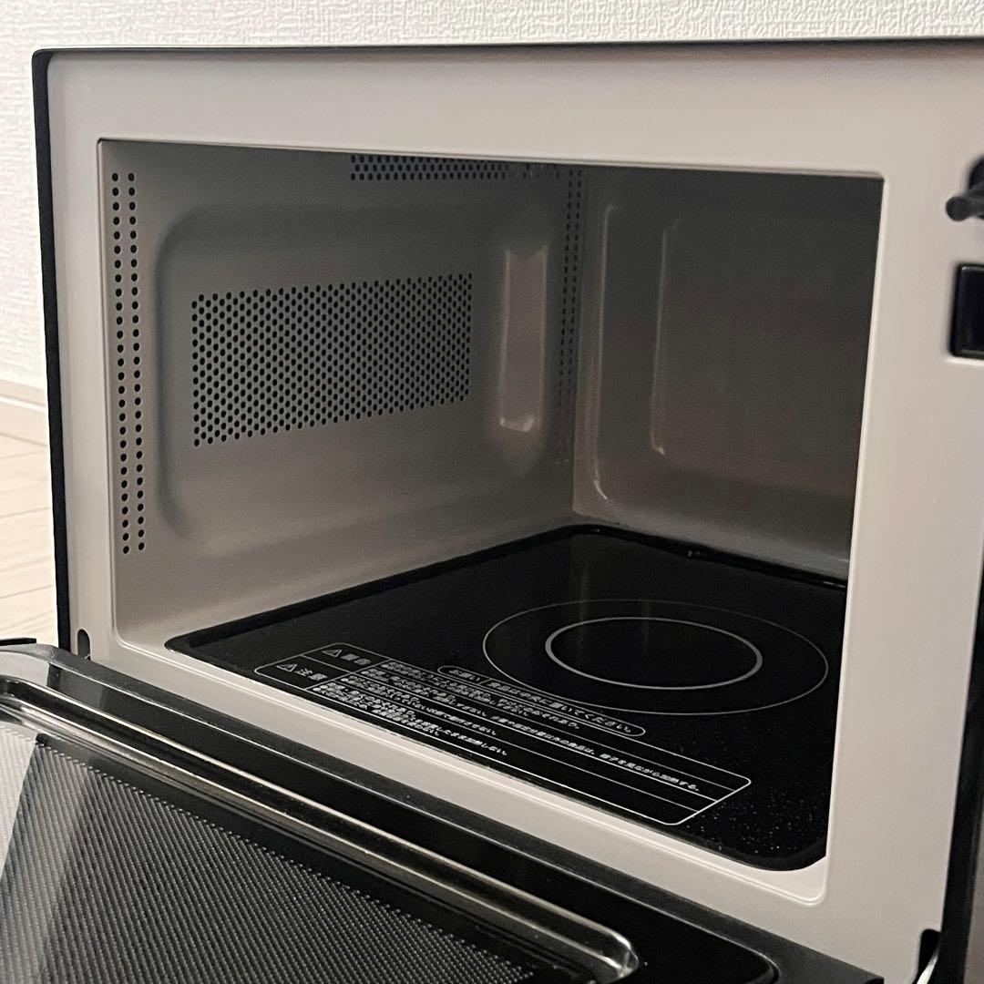 【美品】Haier 電子レンジ JM-XP2FH18G ヘルツフリー 21年製