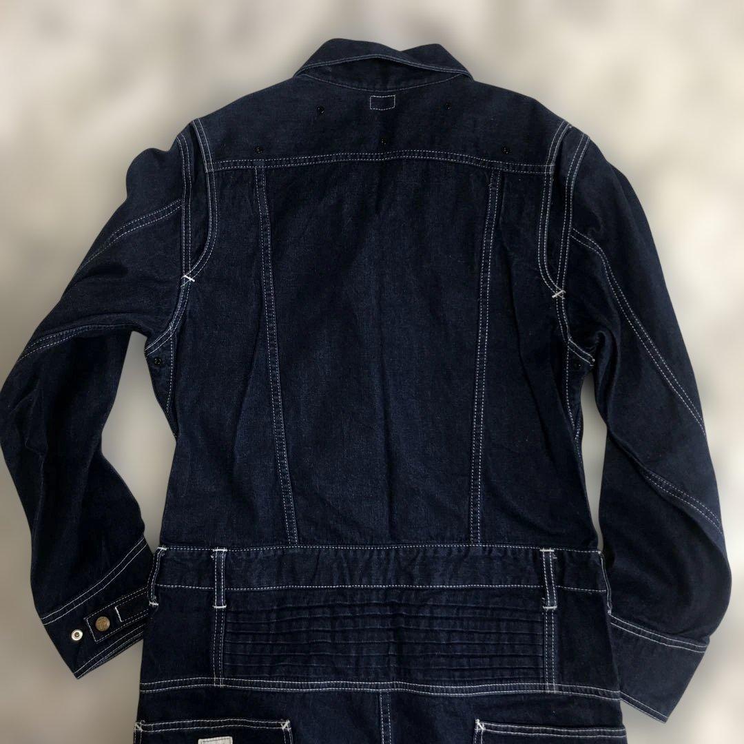 【美品】Lee つなぎ 仕事着 文化祭 オールインワン　ジャンプスーツ　M