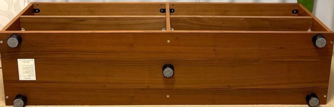 無印良品　スタッキング キャビネット　テレビ台　　テレビボード　ウォールナット