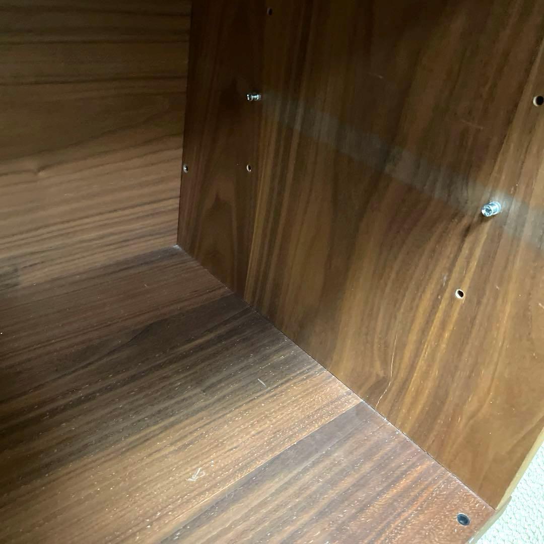 無印良品　スタッキング キャビネット　テレビ台　　テレビボード　ウォールナット