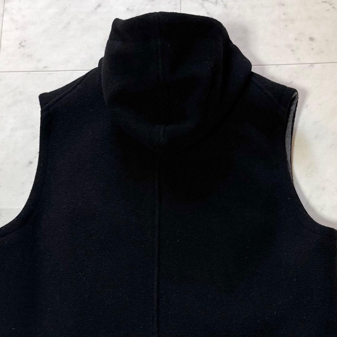 JELADO ダッフルベスト ウール アルパカブランドライナー ブラック L