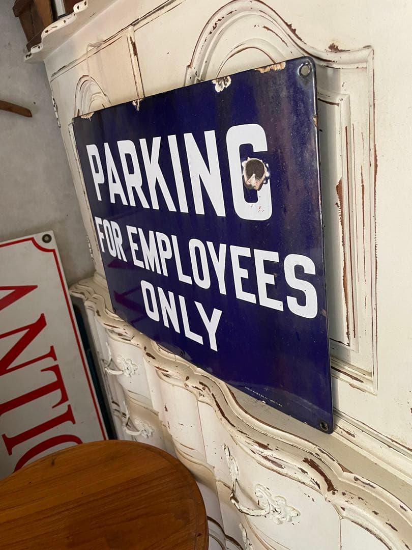 TAAANホーロー　サイン　プレート　看板　ストリート　ニューヨーク　レア