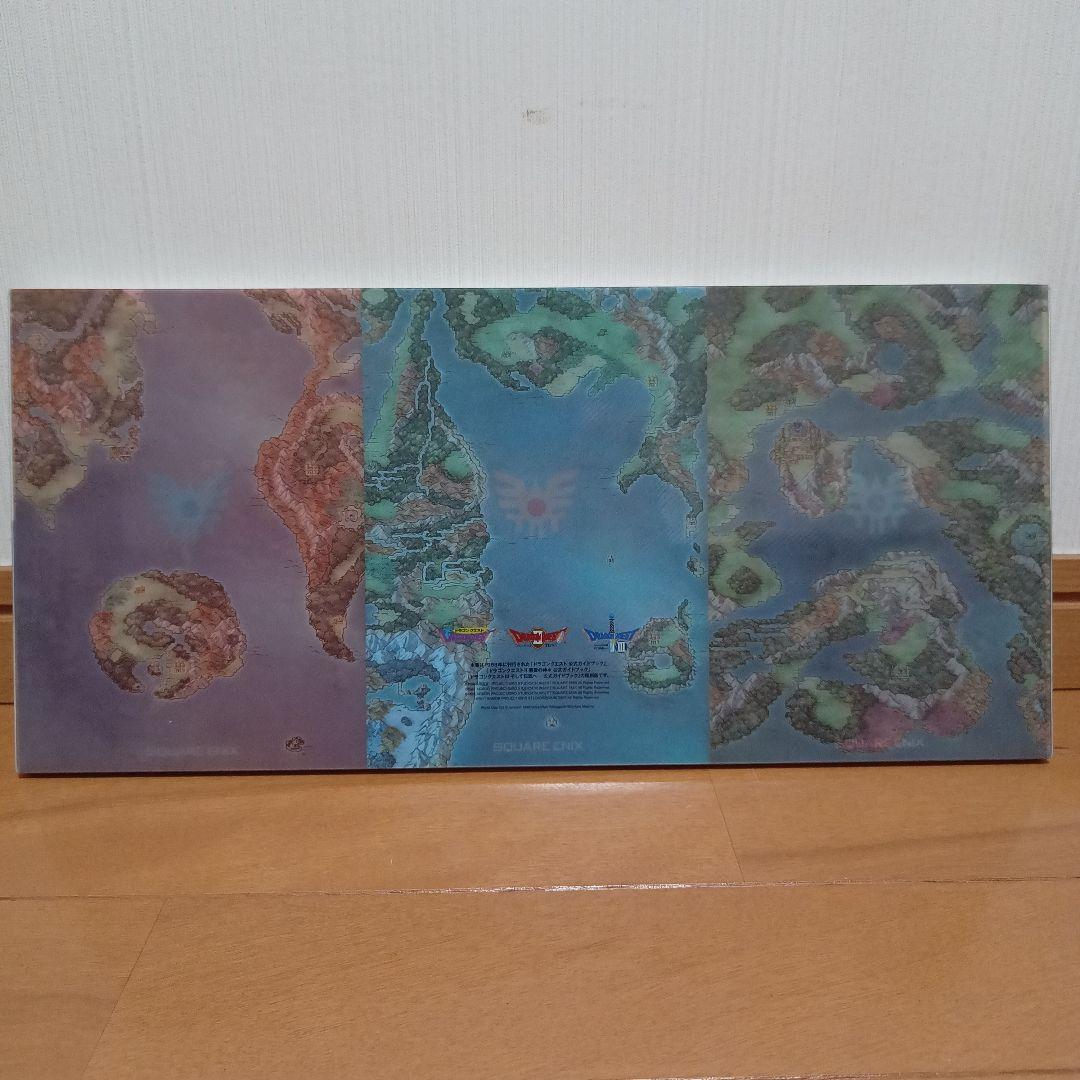 ドラゴンクエストI・II・III 公式ガイドブック 復刻版 冒険の世界地図