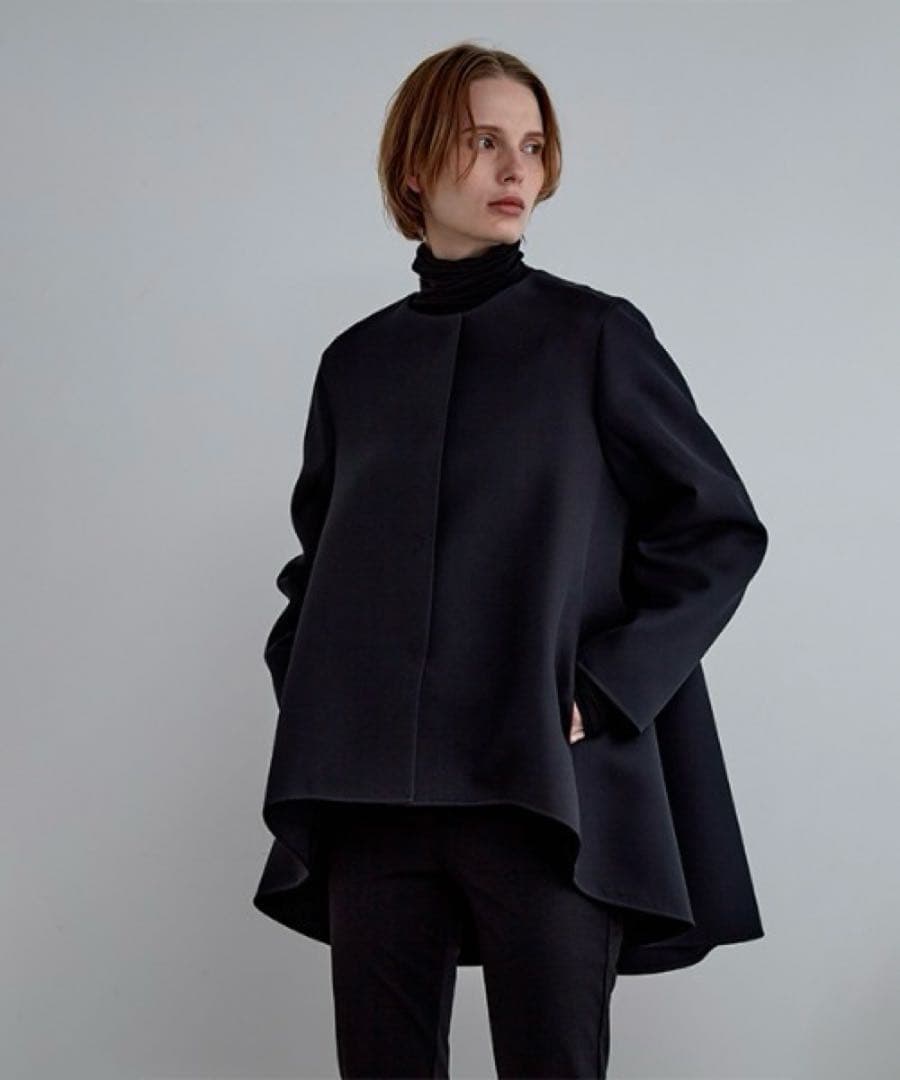 ♥️ルフィル エアートリプルクロスバックフレアジャケット コート♥️LEPHIL