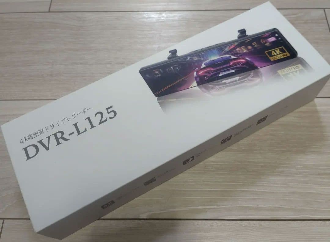 こ*ん様 デジタルインナーミラー　DVR-L125 4K　ミラー型ドライブレコー