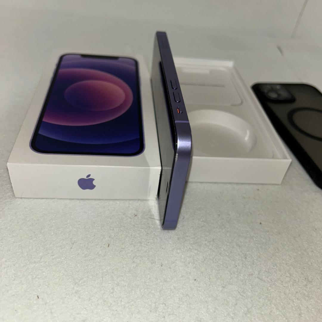 Apple iPhone 12 パープル 64GB ケース フィルム付き
