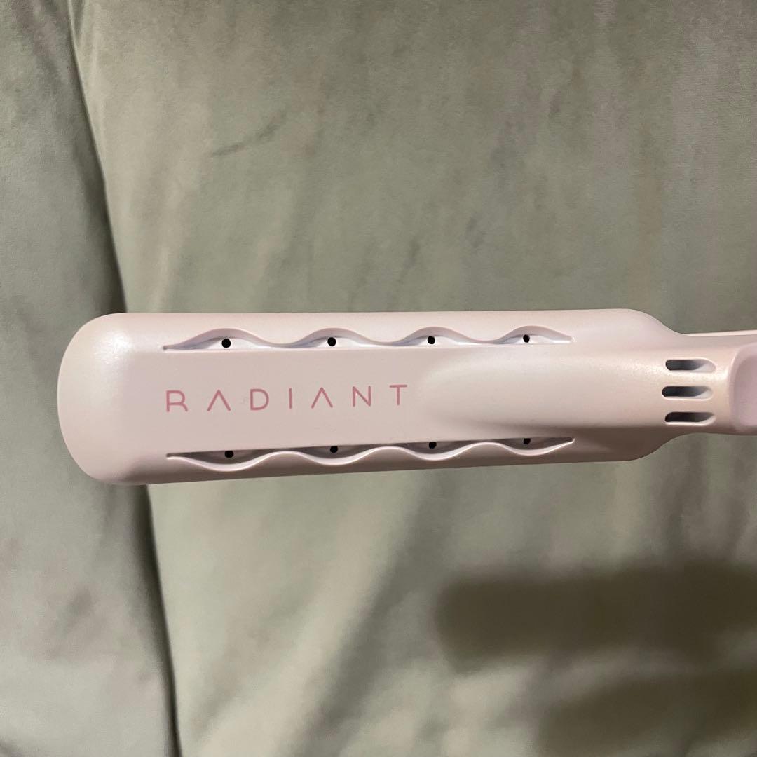 RADIANT ストレートヘアアイロン ピンク