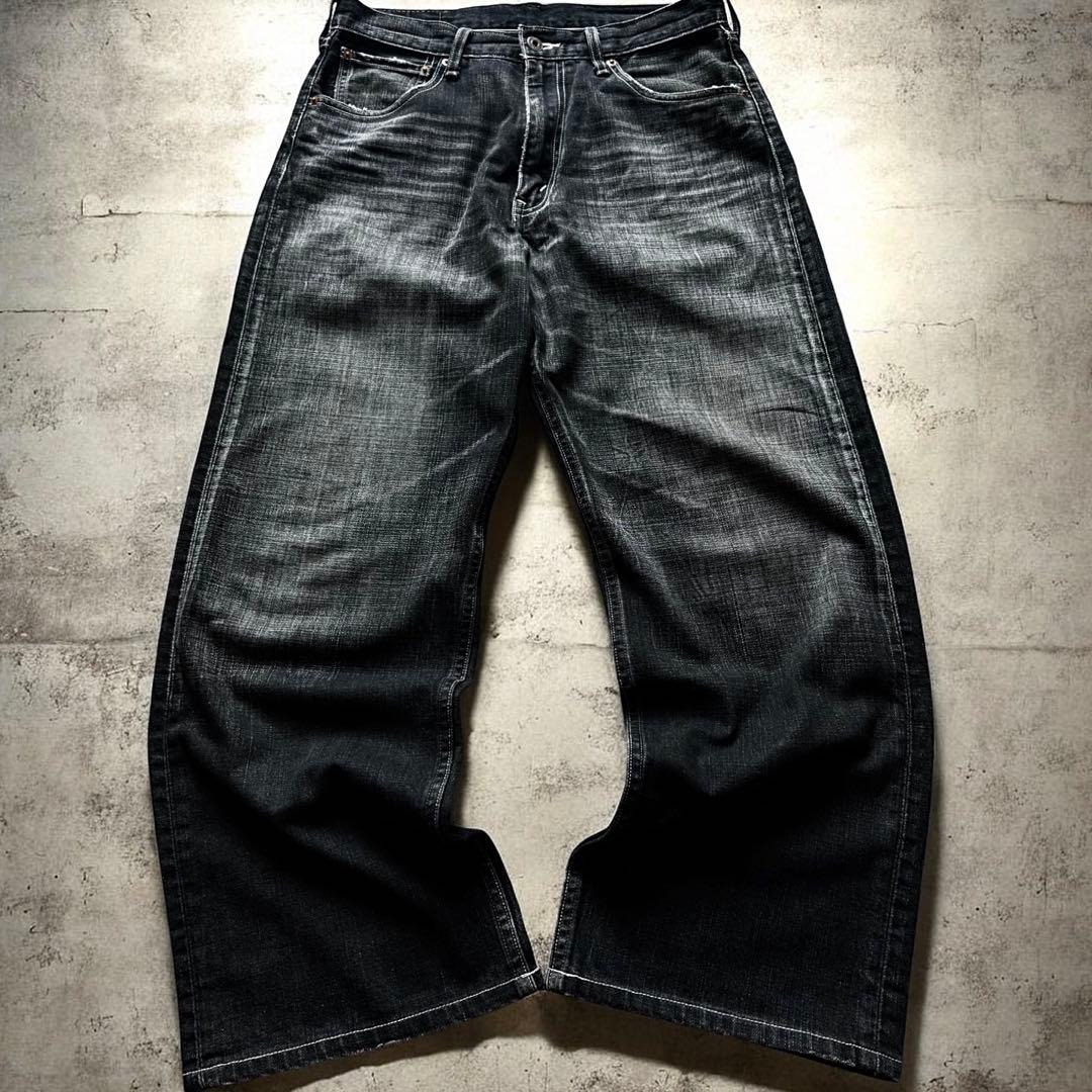 【完売品】リーバイス 569 504 501 ブラック バギーデニム 501XX