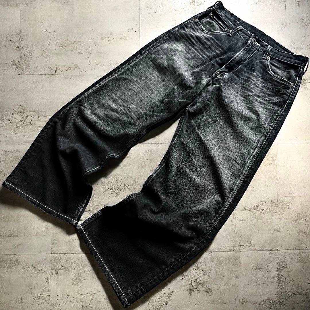 【完売品】リーバイス 569 504 501 ブラック バギーデニム 501XX