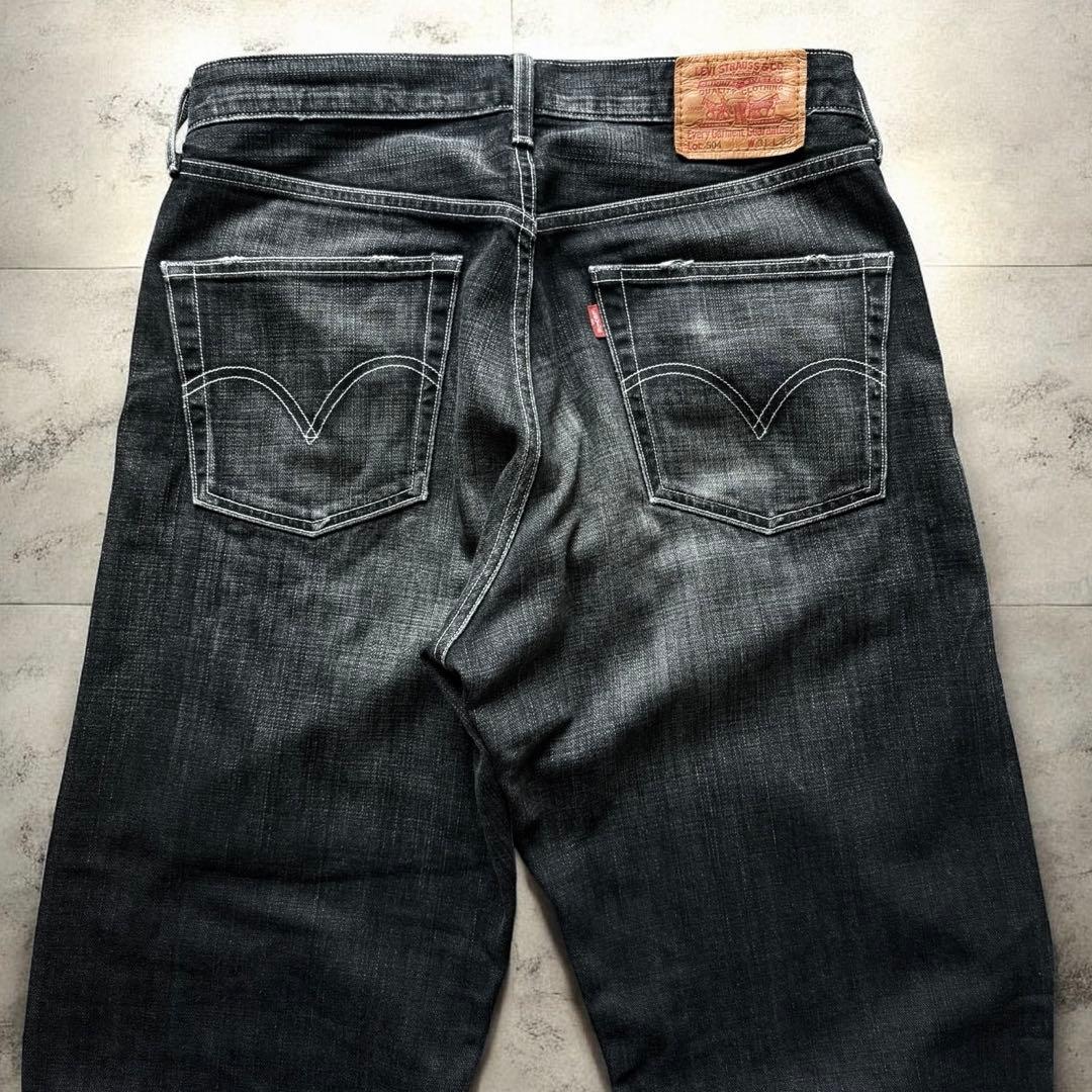 【完売品】リーバイス 569 504 501 ブラック バギーデニム 501XX