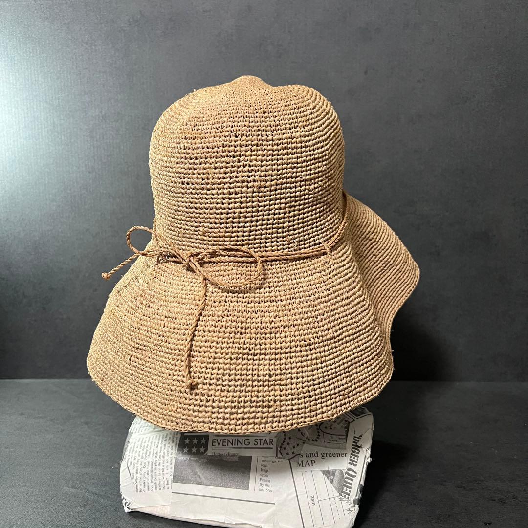 【良品】ヘレンカミンスキー PROVENCE10 ハット ラフィア 麦わら帽子