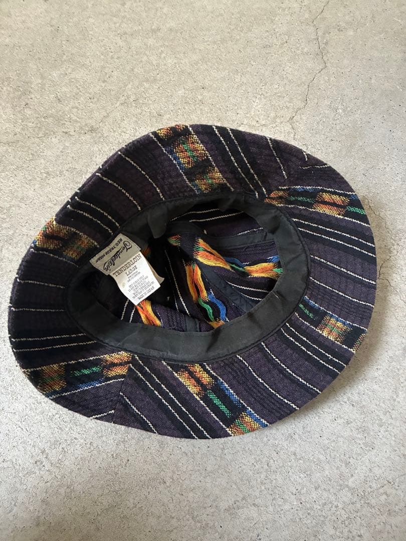 Tenderloin バケットハット L グレーネイビー　グアテマラ