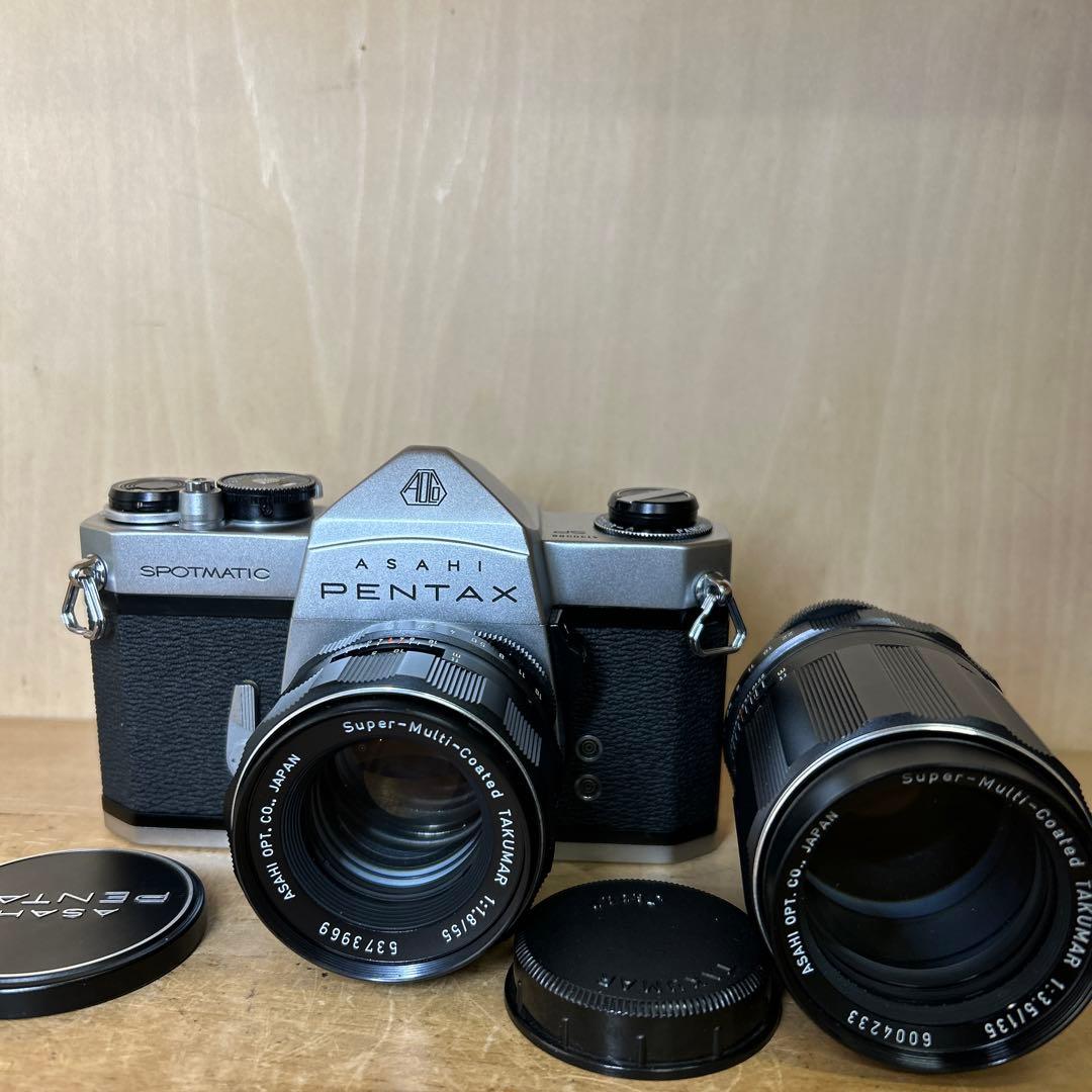 Pentax SP+S.M.C Takumar 55 f1.8 他　完動美品