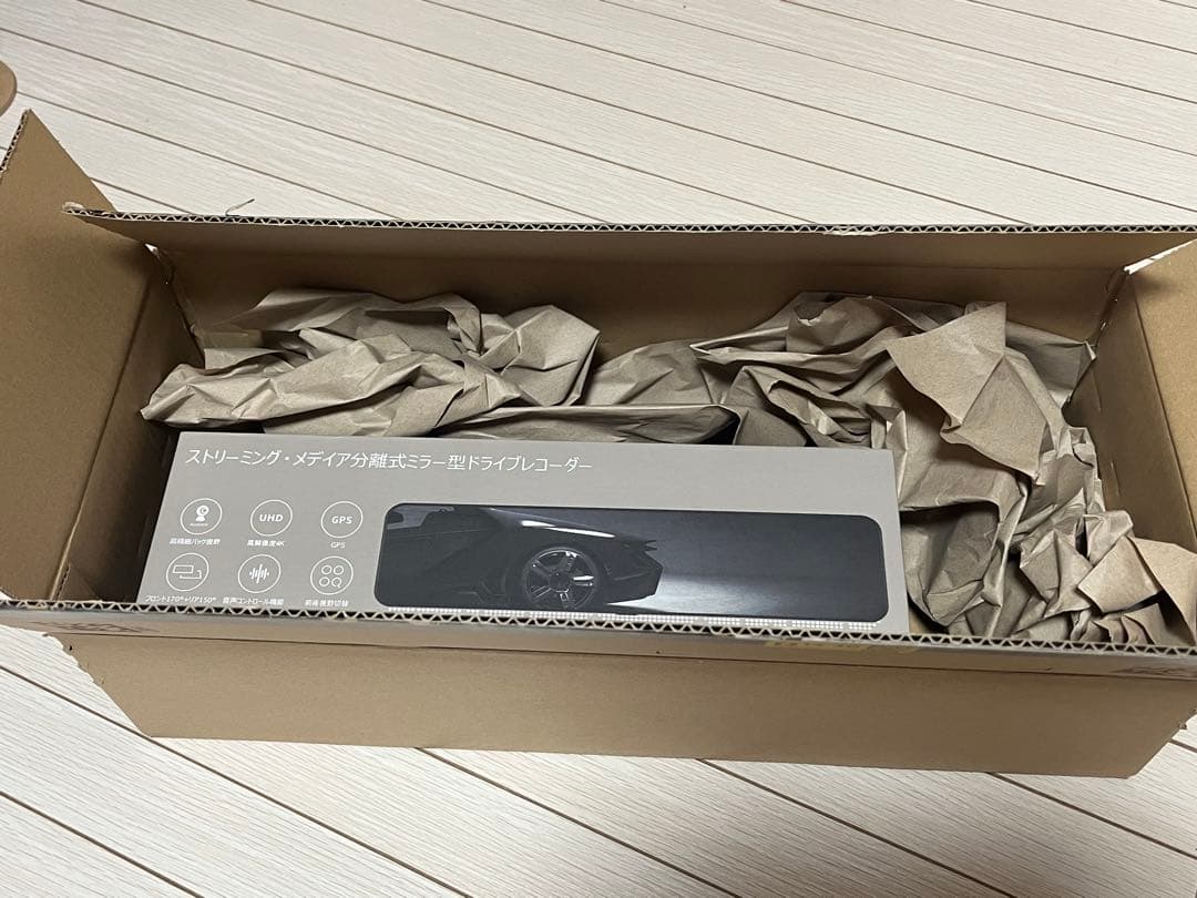 VANBAR DC209pro 前後ドライブレコーダー デジタルミラー型 4K