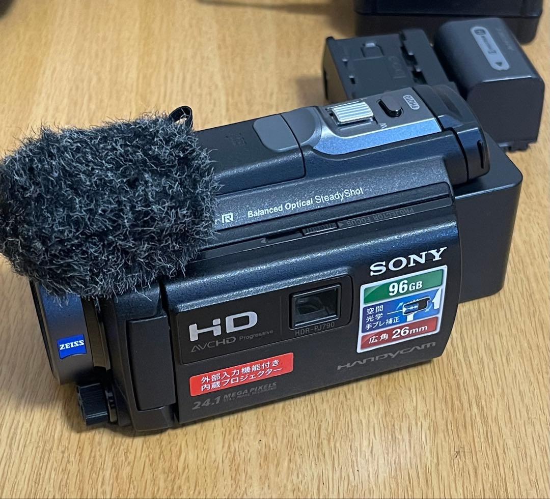 SONY ハンディカム HDR JP-790 プロジェクター内蔵