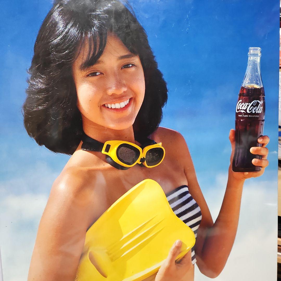 特価　特製　早見優大型カレンダーポスター　コカ・コーラ販促版