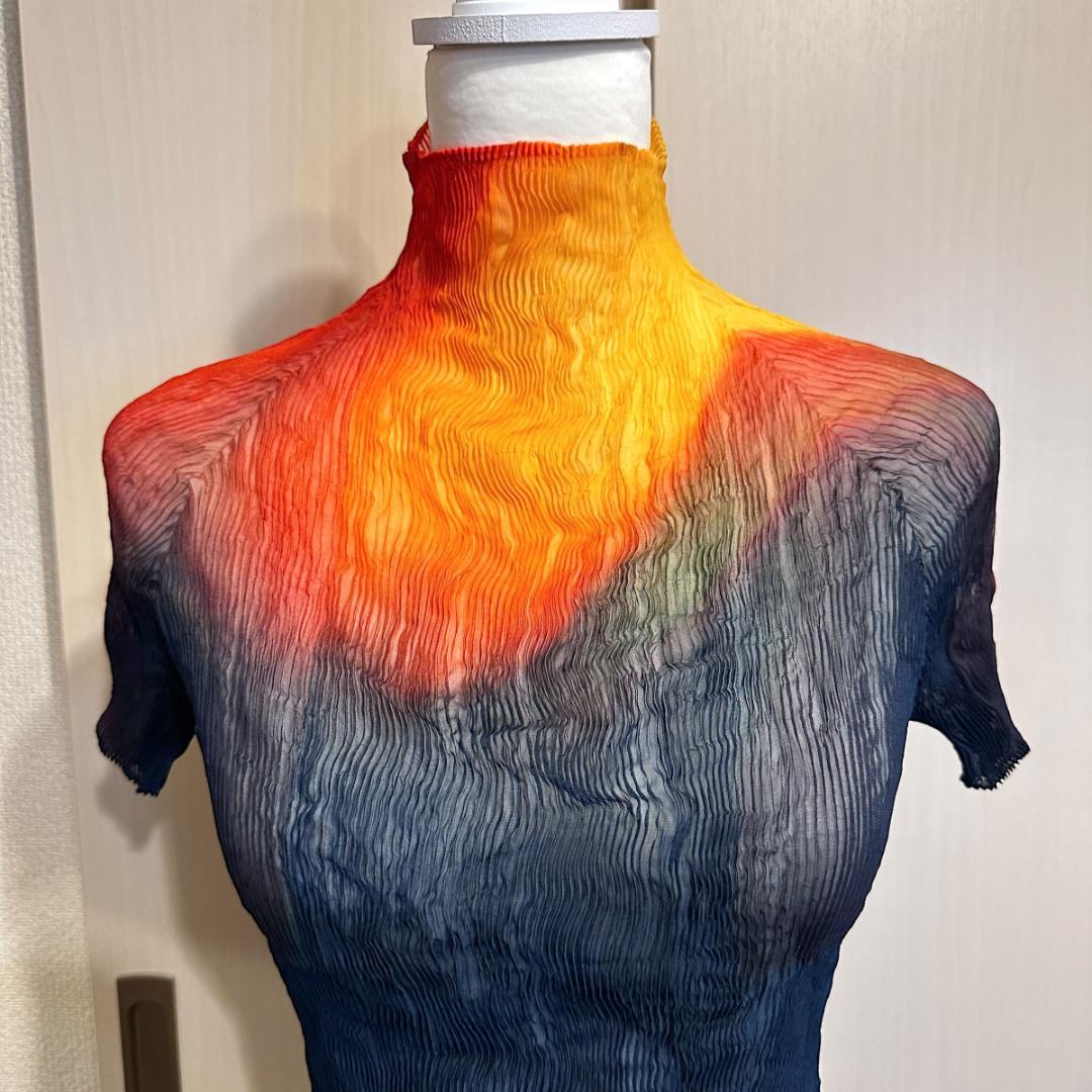 2024SS ISSEYMIYAKE シフォンツイスト size2 HR0161