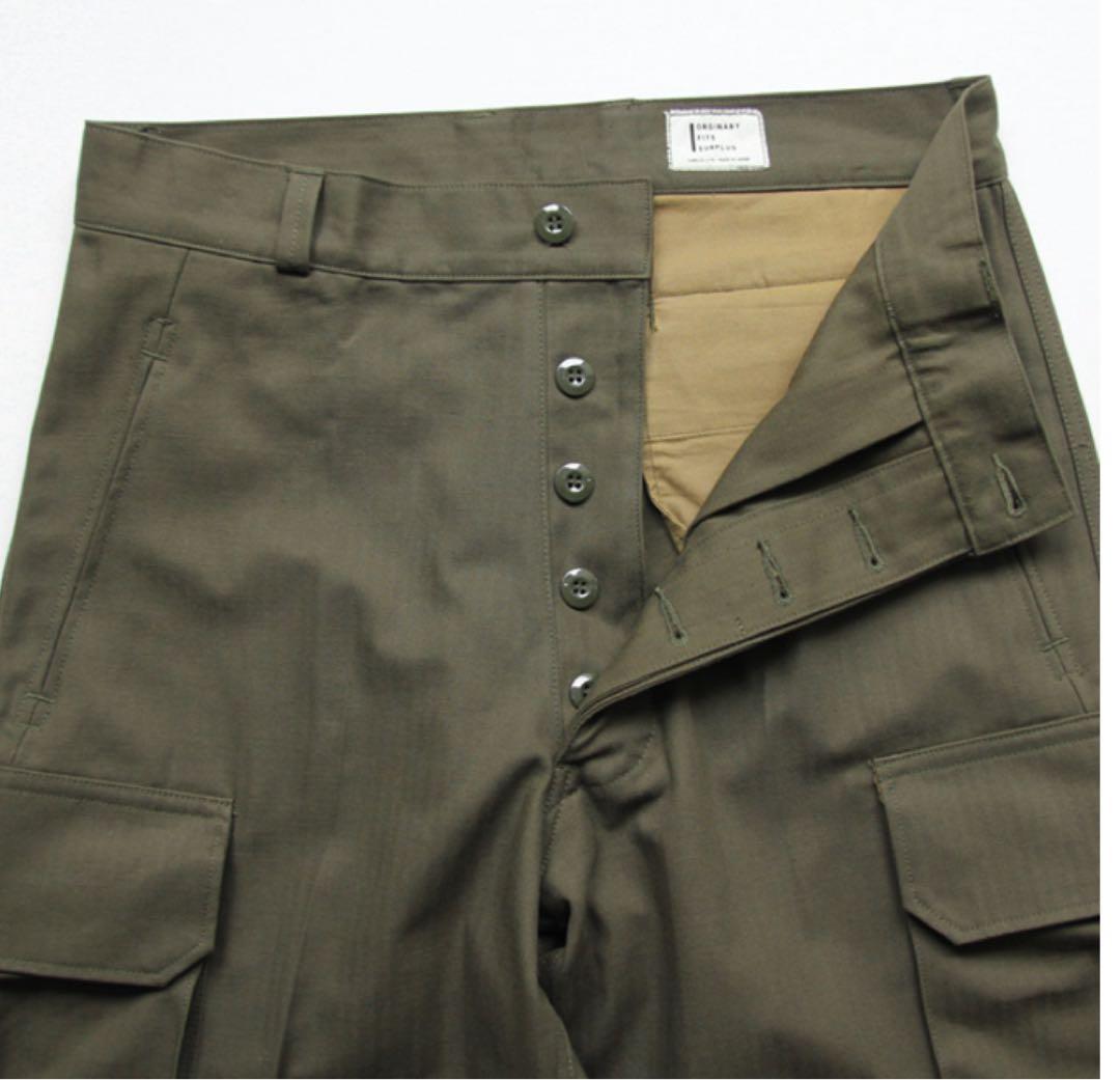 【新品】ORDINARY FITS SURPLUS M-47 カーゴパンツ22