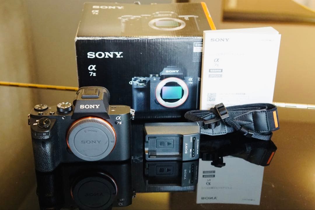 SONY α7 II ミラーレス一眼 本体 シャッター数22,391回 並品