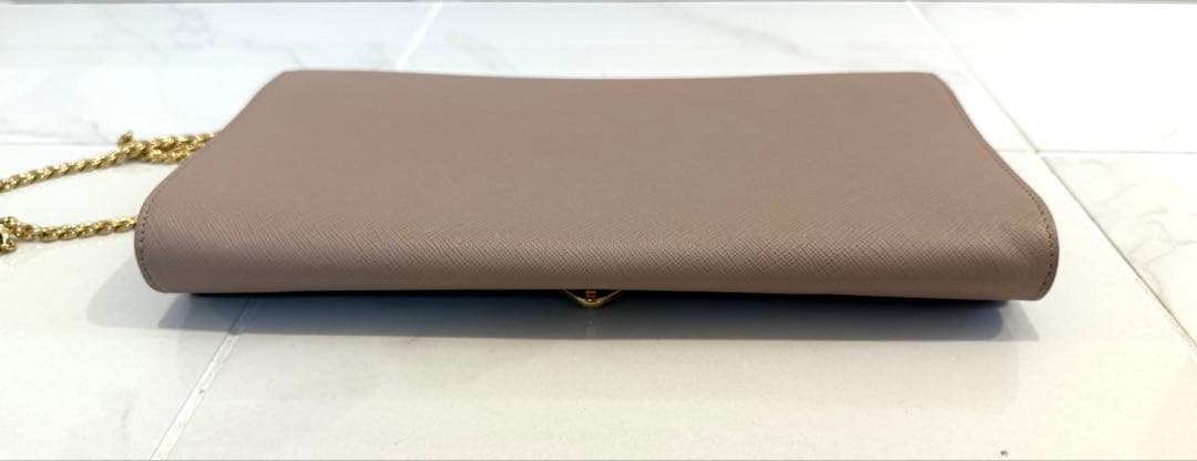 美品!! PRADA クラッチバッグ ベージュ