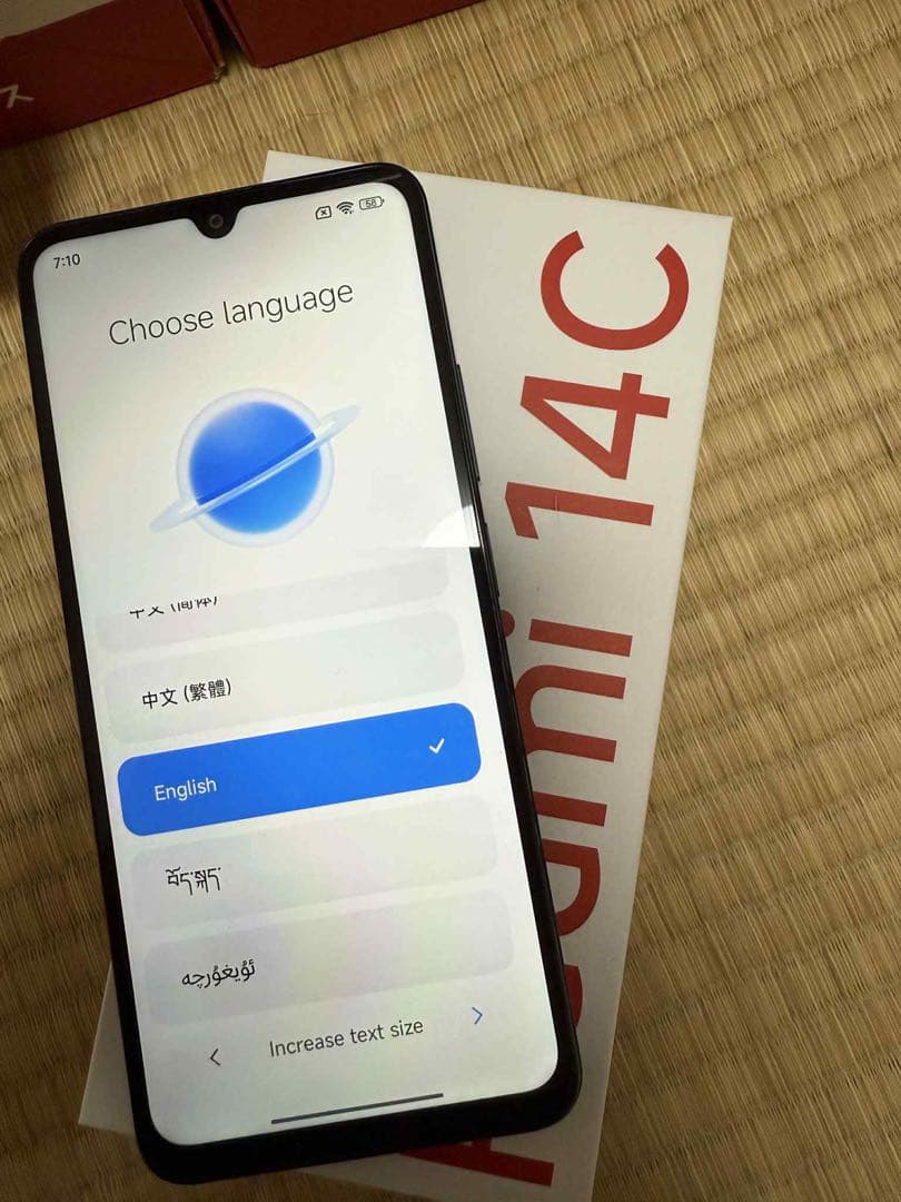 未使用近い Xiaomi POCO C75（中国版：Redmi 14C）64GB