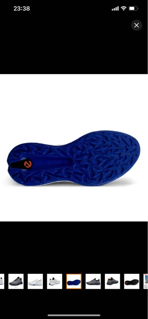 試着のみ　エコー　BIOM H5 ゴルフシューズ　44