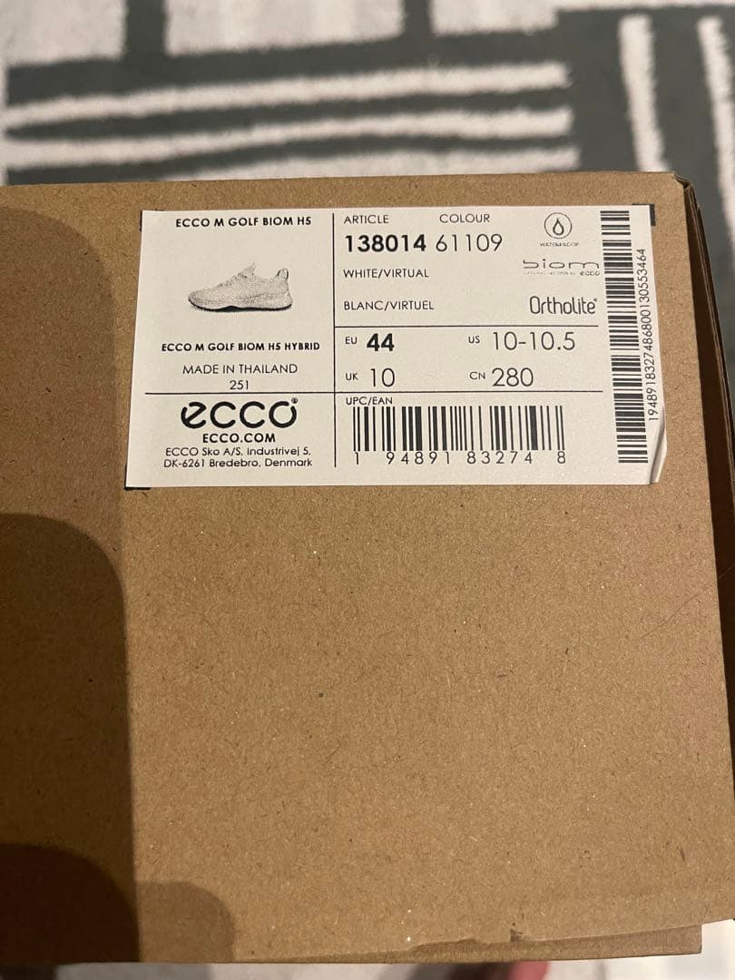 試着のみ　エコー　BIOM H5 ゴルフシューズ　44