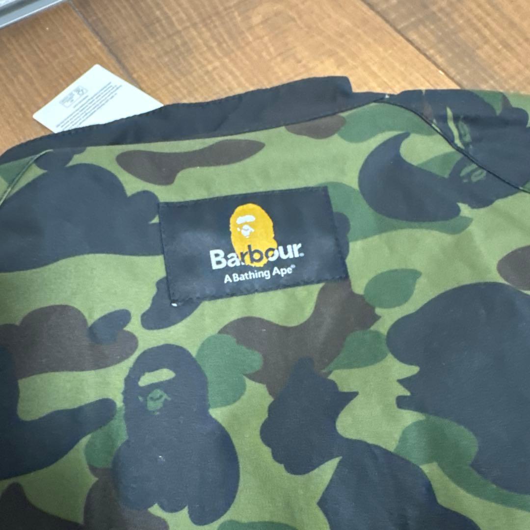 ape barbour ブルゾン　迷彩　Lサイズ　エイプ バブアー　ブルゾン