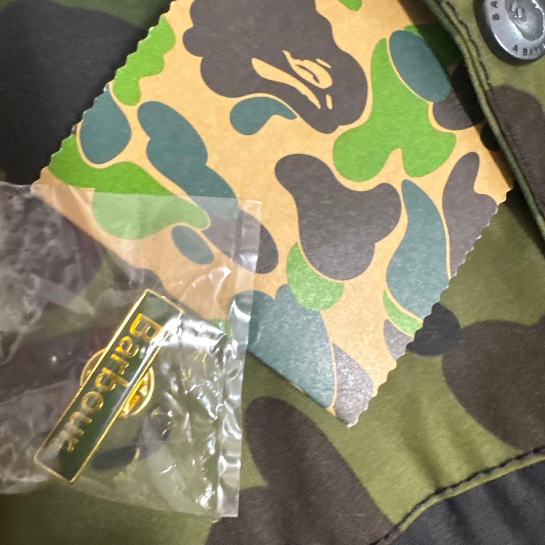 ape barbour ブルゾン　迷彩　Lサイズ　エイプ バブアー　ブルゾン