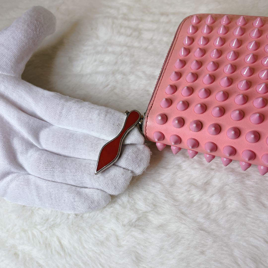 【人気モデル】Christian Louboutin ルブタン 長財布 ピンク