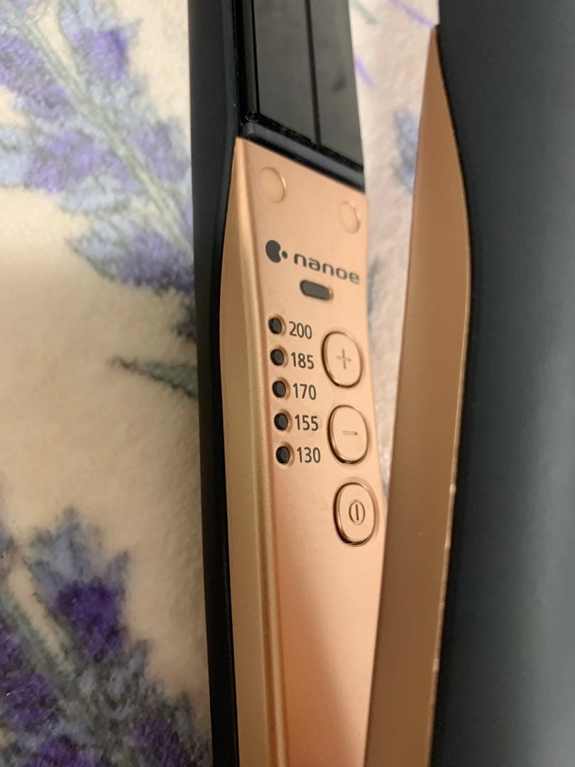 【美品】Panasonicナノケアストレートヘアアイロン EH-HS0E