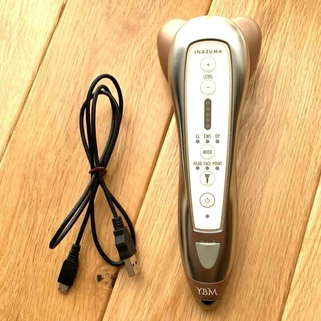 YBM INAZUMA 美顔器 ゴールド ✨ USBケーブル付き