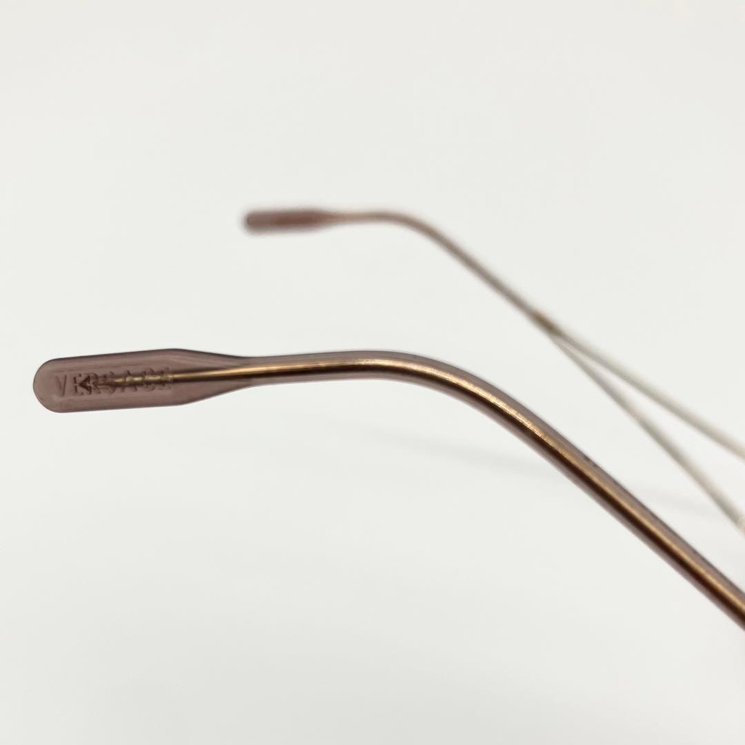 VERSACE ヴェルサーチ　サングラス　リムレス　ゴールド　58□13 135