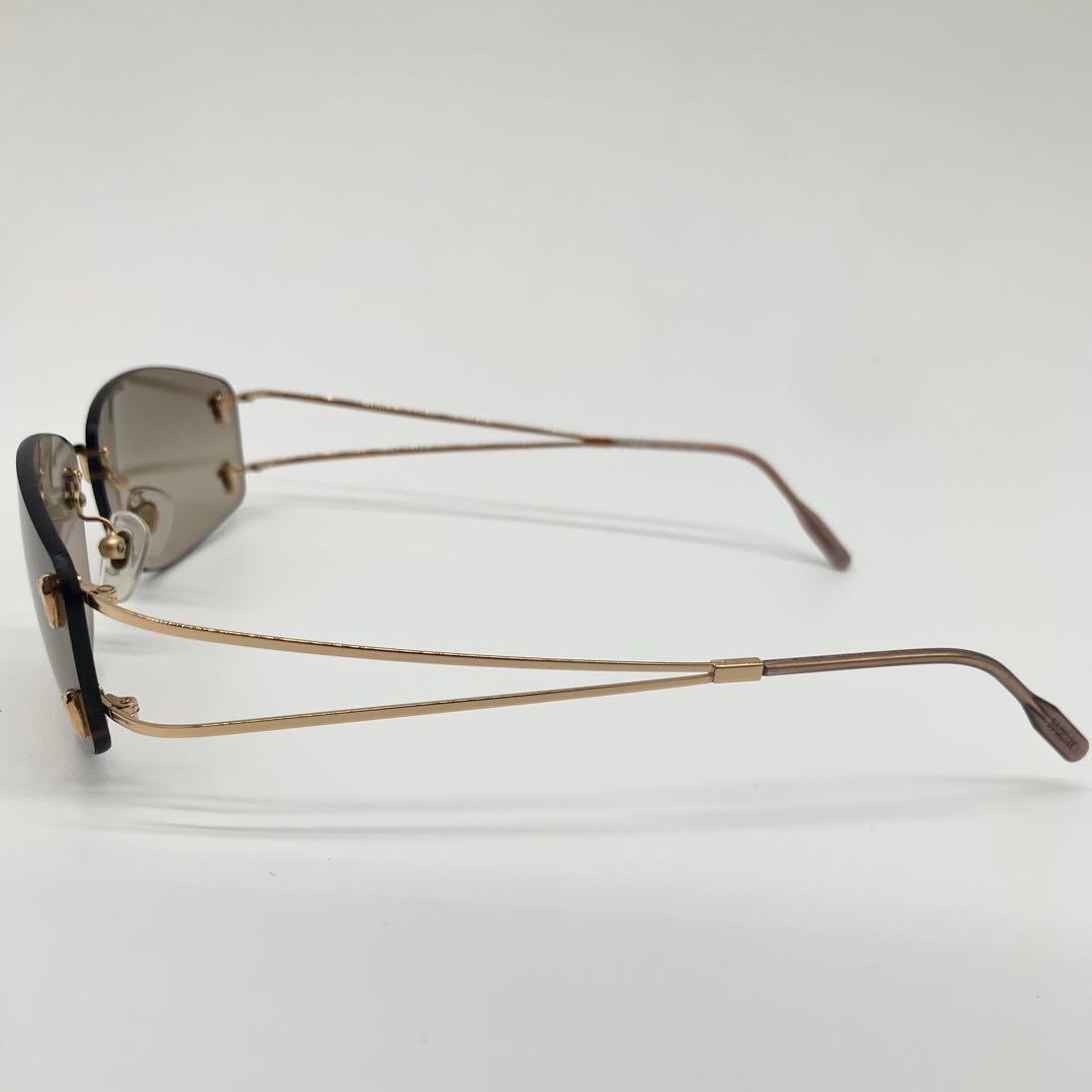 VERSACE ヴェルサーチ　サングラス　リムレス　ゴールド　58□13 135