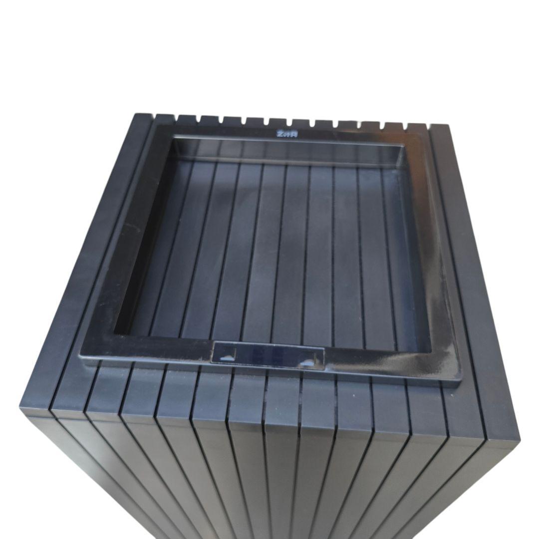 Zita スクエア　ゴミ箱　ダストボックス　キャスター付き