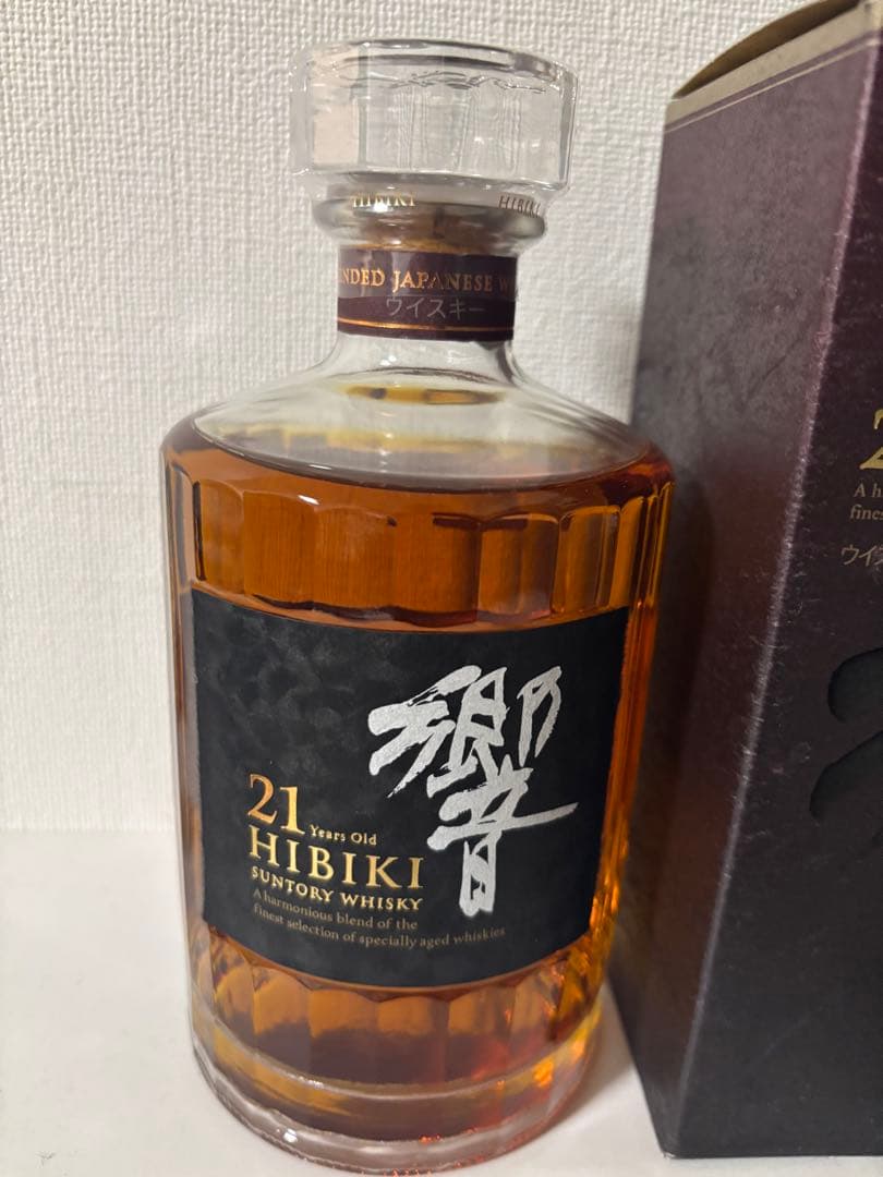 未開封新品 サントリー響 21年 ウイスキー 箱付きカートン付き